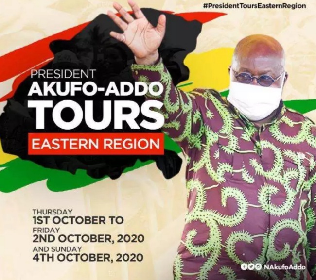 Muddy Roads Welcomes Akuffo Addo in the Eastern&nbsp;Region
